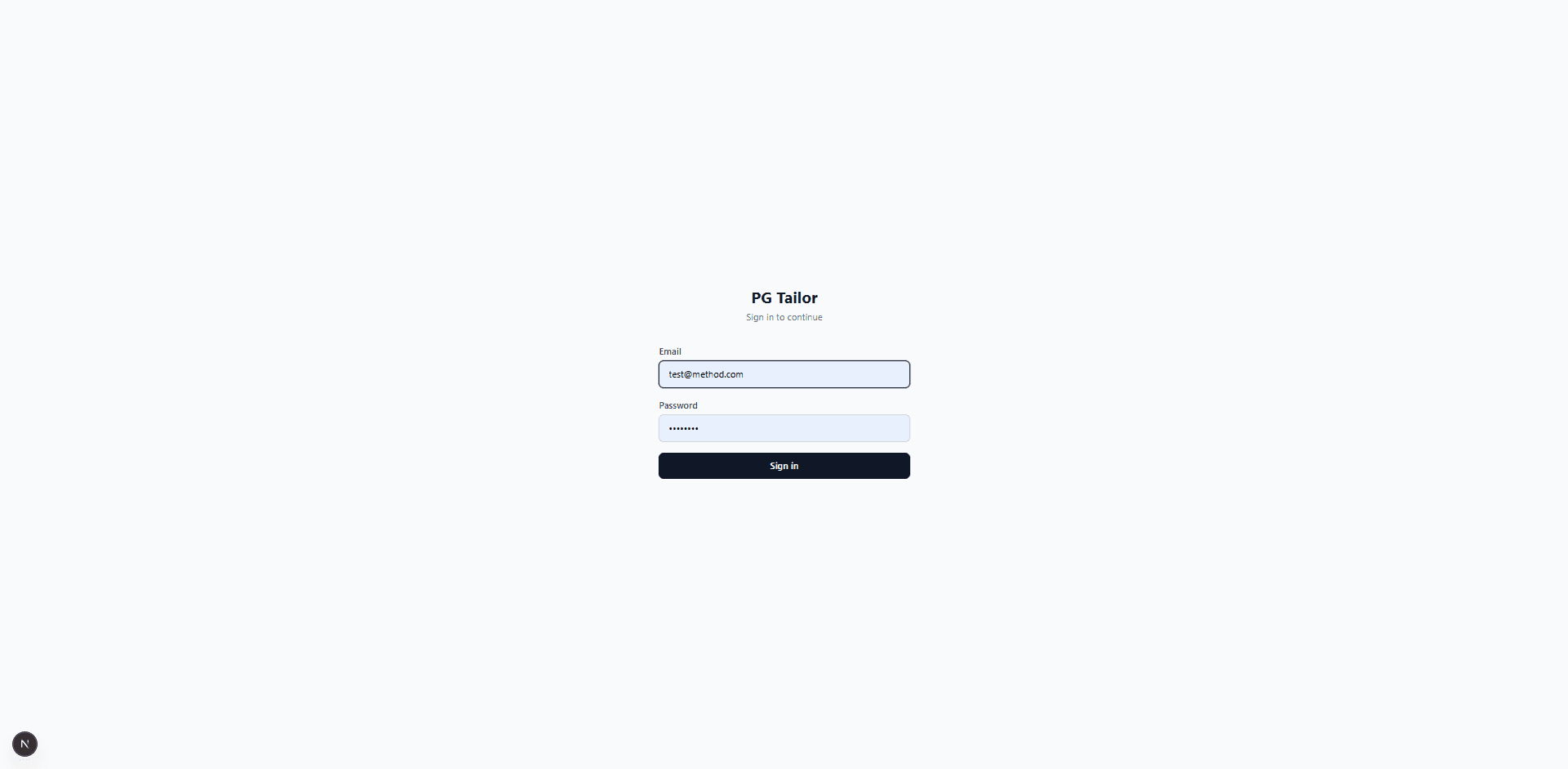 PG-Tailor job listings: recent AI and backend roles with role and location filters